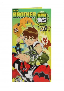 Birthday Card - Ben 10 - Brother