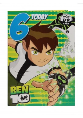 Birthday Card - Ben 10 - Age 6