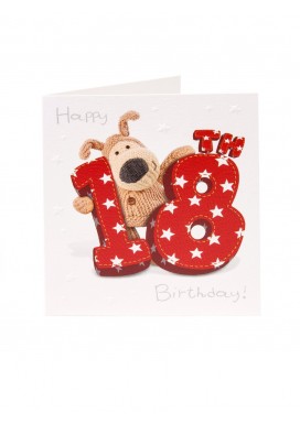 Boofle 18th Birthday Card
