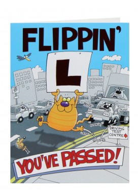Driving Test Pass Congratulations Card