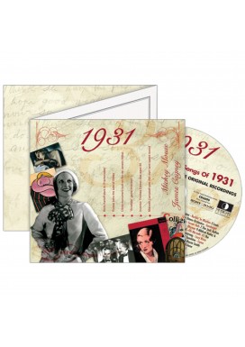 Time To Remember CD Card 1931