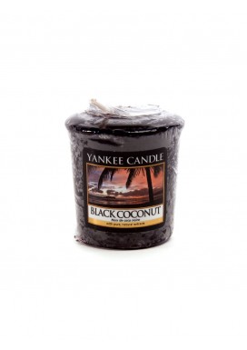 Black Coconut Sampler Votive Candle