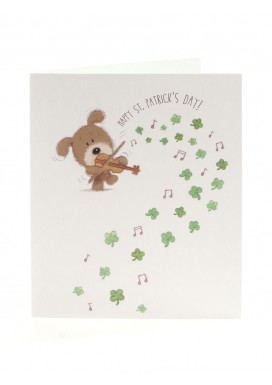 Woof The Dog St Patricks Day Card