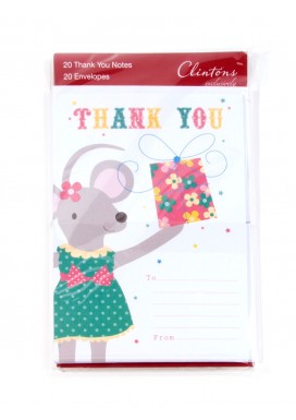 Little Mouse Thank You Notes