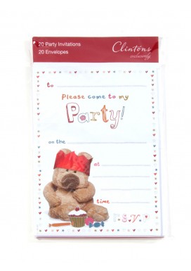 Tedmund Ted Party Invitations