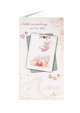 Winnie & Piglet Playing Money Wallet