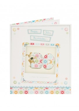 Boofle 30th Birthday Card