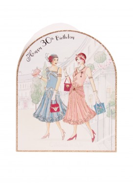 Ladies & Handbags 30th Birthday Card