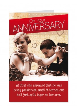 Our Anniversary Greeting Card Humour