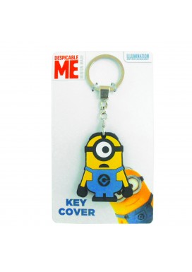 Minion Shocked Carl Key Cover