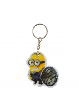Minion & Fart Gun Light Up Torch Key Ring