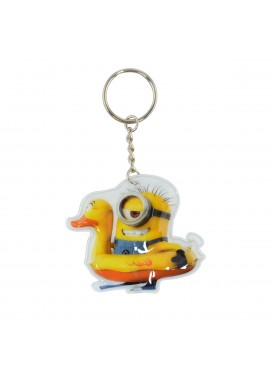 Minion & Rubber Duck Light Up Torch Key Ring
