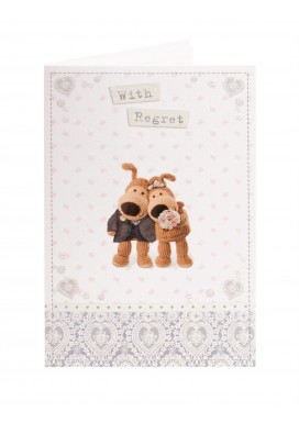Boofle Wedding Regret Card