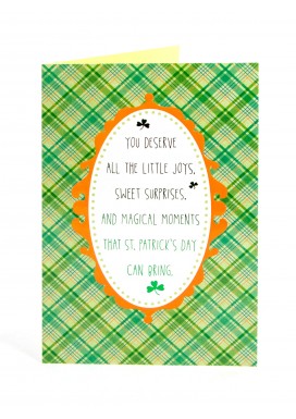 Sweet Message St Patricks Day Card