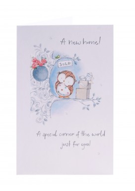Little Owl New Home Card