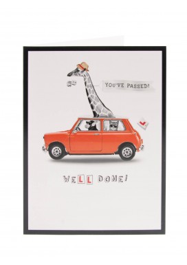 You've Passed Congratulations Card