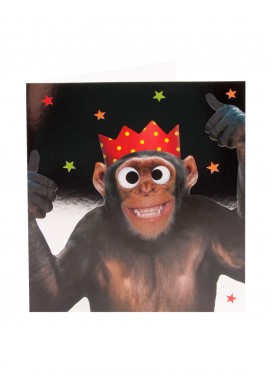 Simply Funny Monkey Blank Card