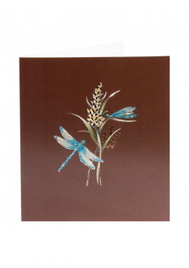 Simply Blank Dragonfly Card