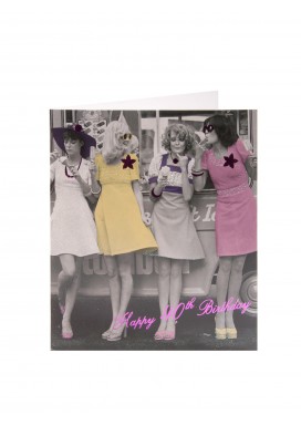 Simply 40th Girls Wanna Have Fun Birthday Card