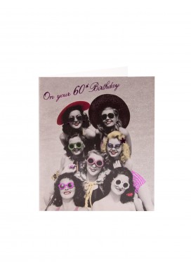 Simply 60th Girls Wanna Have Fun Birthday Card