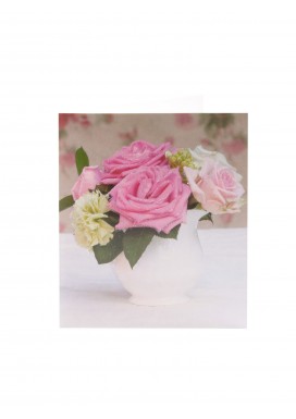 Simply Get Well Soon Photo Flowers Card