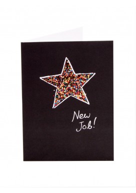 A La Mode New Job Congratulations Card
