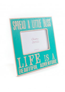 Green Life Sentiment 6x4 Desk Photo Frame