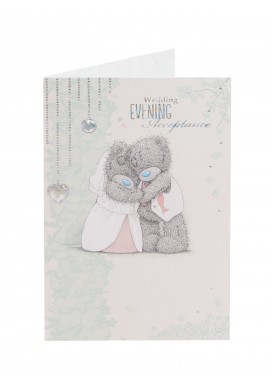 Me to You Wedding Evening Acceptance Card