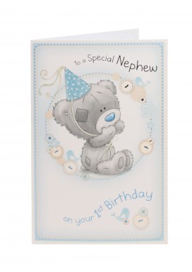 Me To You Nephew 1st Birthday Card