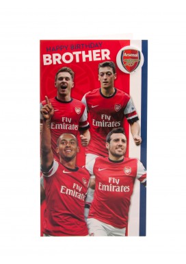 Brother Arsenal Birthday Card