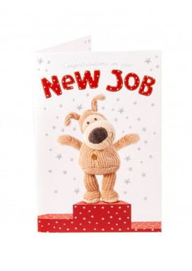 Boofle New Job Congrats Card