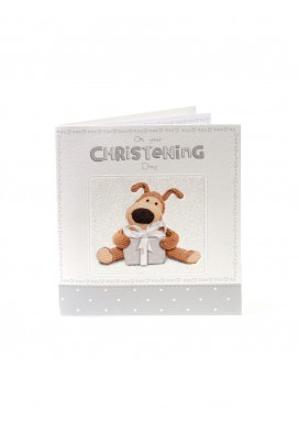 Boofle Christening Card