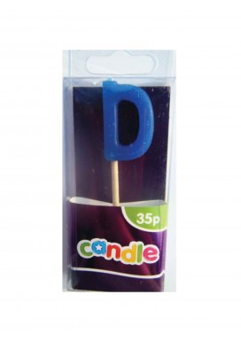 Initial Candle - Letter D