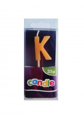 Initial Candle - Letter K