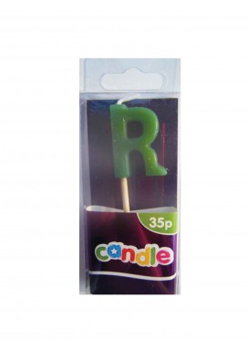 Initial Candle - Letter R