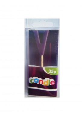 Initial Candle - Letter V