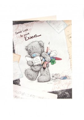 Me to You Good Luck Exams Card