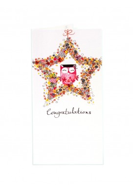 Daisy Patch Congratulations Card