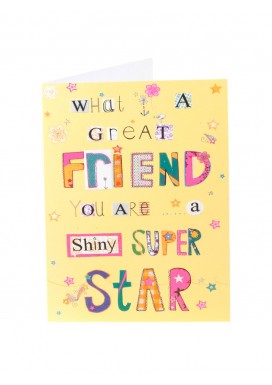 Bits and Bobbins Friend Blank Card