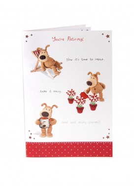 Boofle Congrats Retirement Card