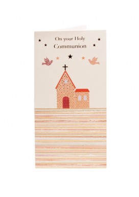 Holy Communion Money Wallet Card