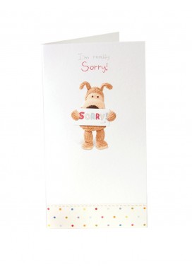 Boofle Sorry Card