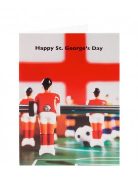 Table Football St. Georges Day Card