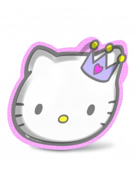 Hello Kitty 8 Party Paper Plates