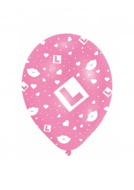 Hen Party Latex Balloons 27.5cm 6 Pack