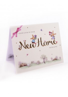 Cotton Tales  New Home Congratulations Card