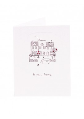 A La Mode  New Home  Congratulations Card