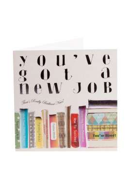Wendy Jones Blackett New Job Congrats Card