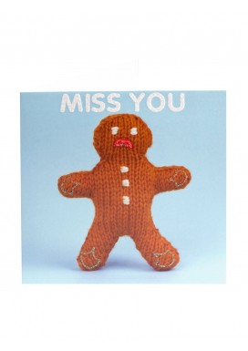 Knit and Purl Missing You Card