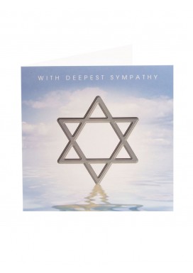 Jewish With Deepest Sympathy Card